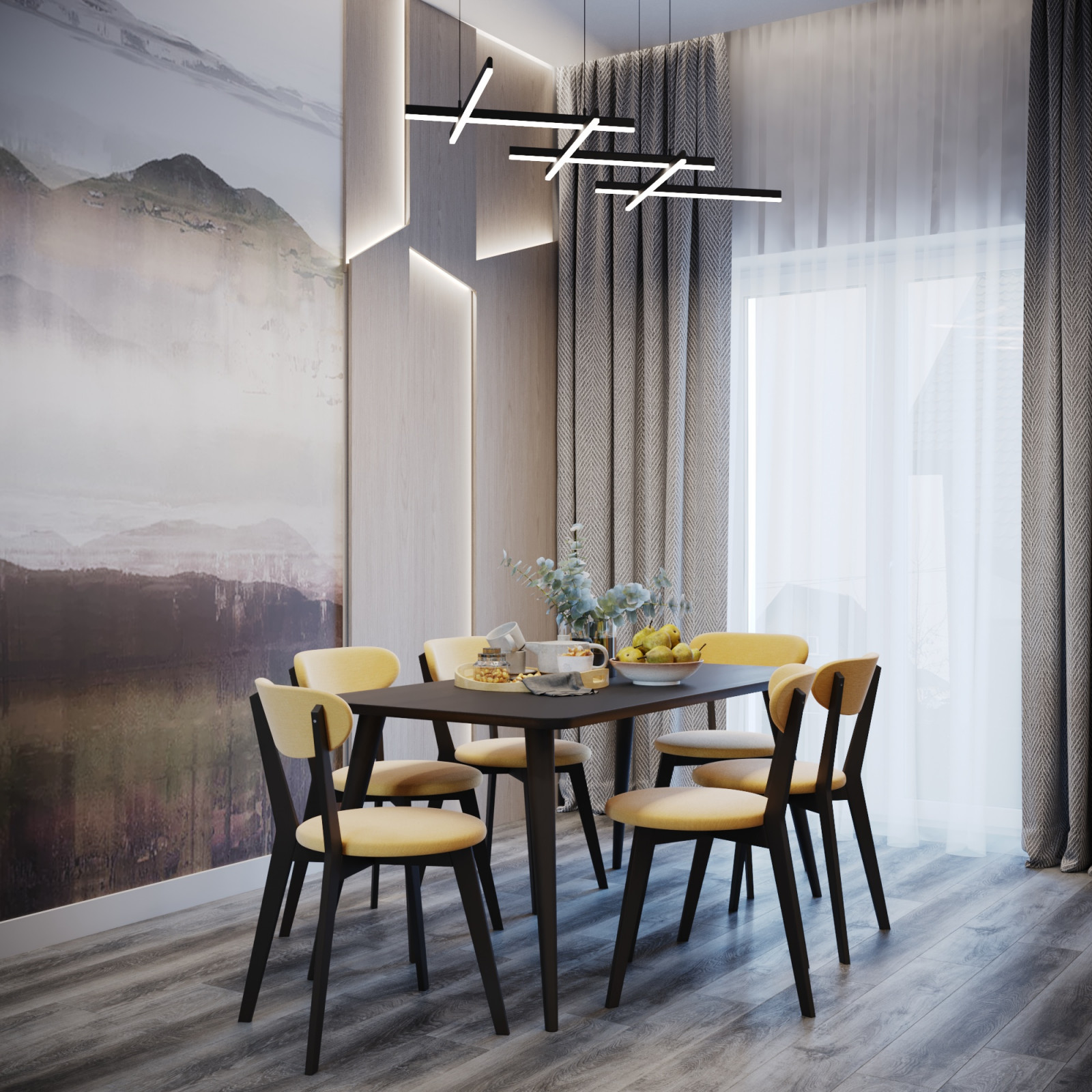 Дизайн частного дома в пригороде Барнаула