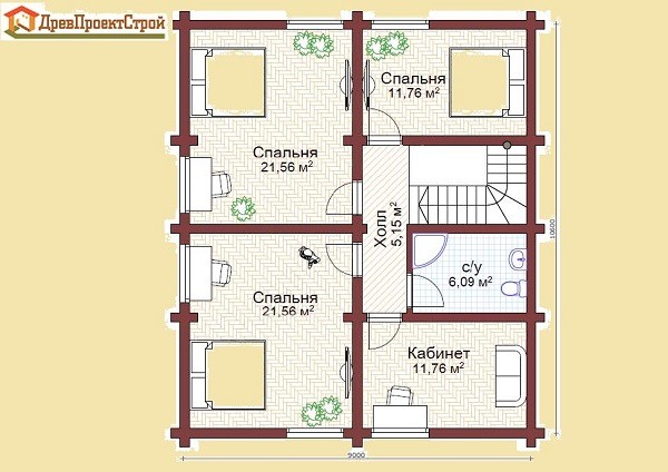 Проект дома № 38