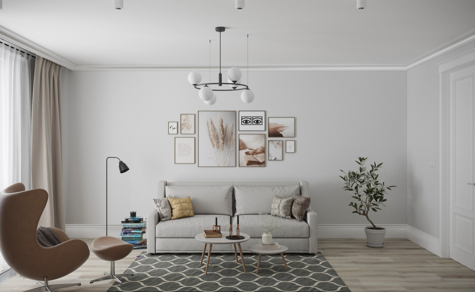 Дизайн гостиной