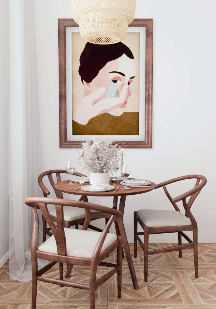 Интерьер в стиле mid-century modern