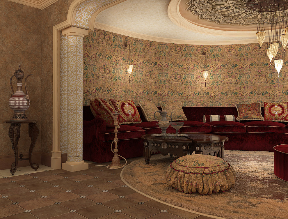 Домашняя SPA зона, совмещенная с домашним кинотеатром