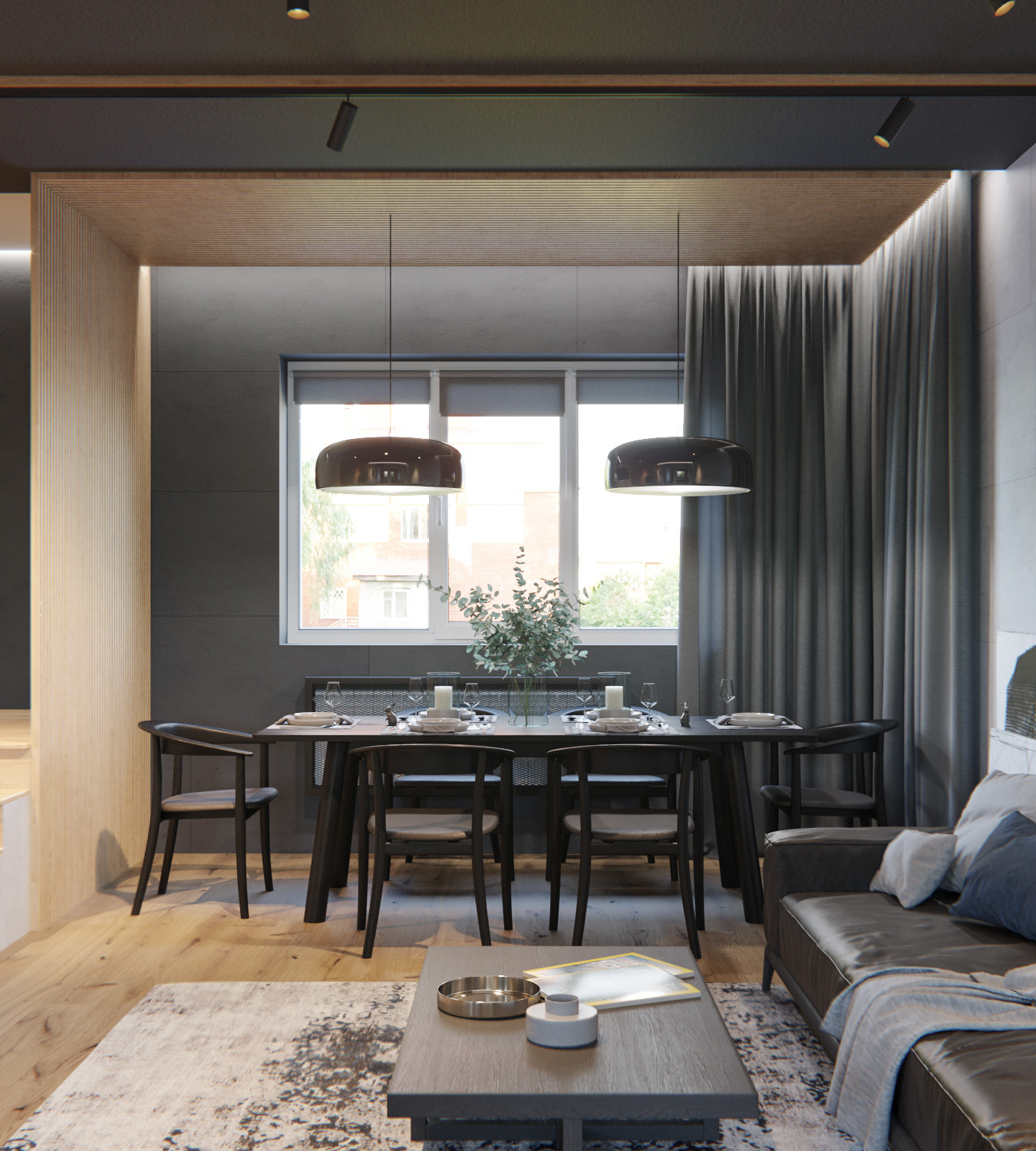 Дом в стиле современного лофта (220м2)