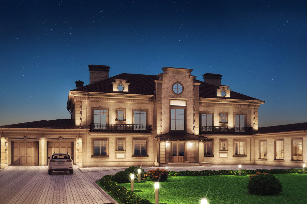 Обложка проекта: Архитектурно-художественная подсветка частного дома в пос. Солнечное