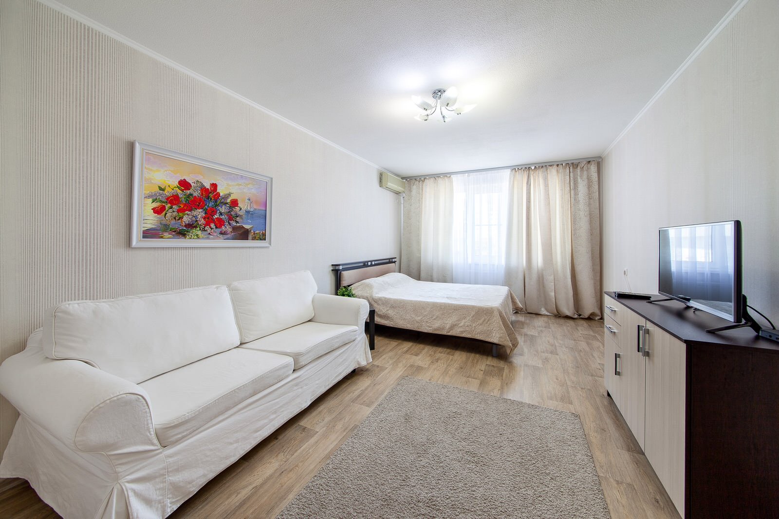 1 комнатная квартира домашний интерьер)