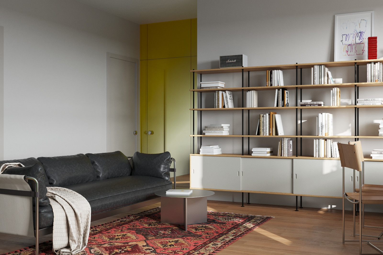 120 м2 для семьи искусствоведа на берегу моря