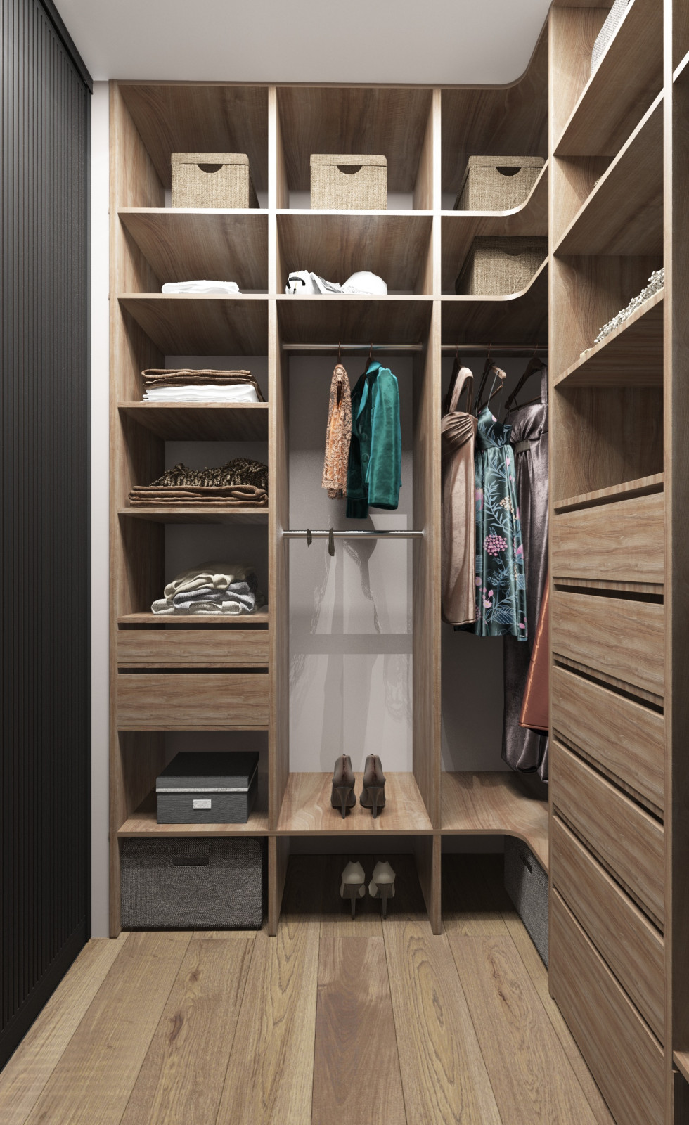 Обложка проекта: Проект квартиры, площадью 100 кв.м в современном стиле