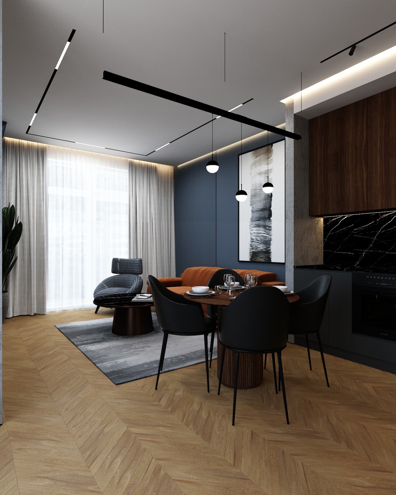 Квартира с сауной в ЖК "Русская Европа"