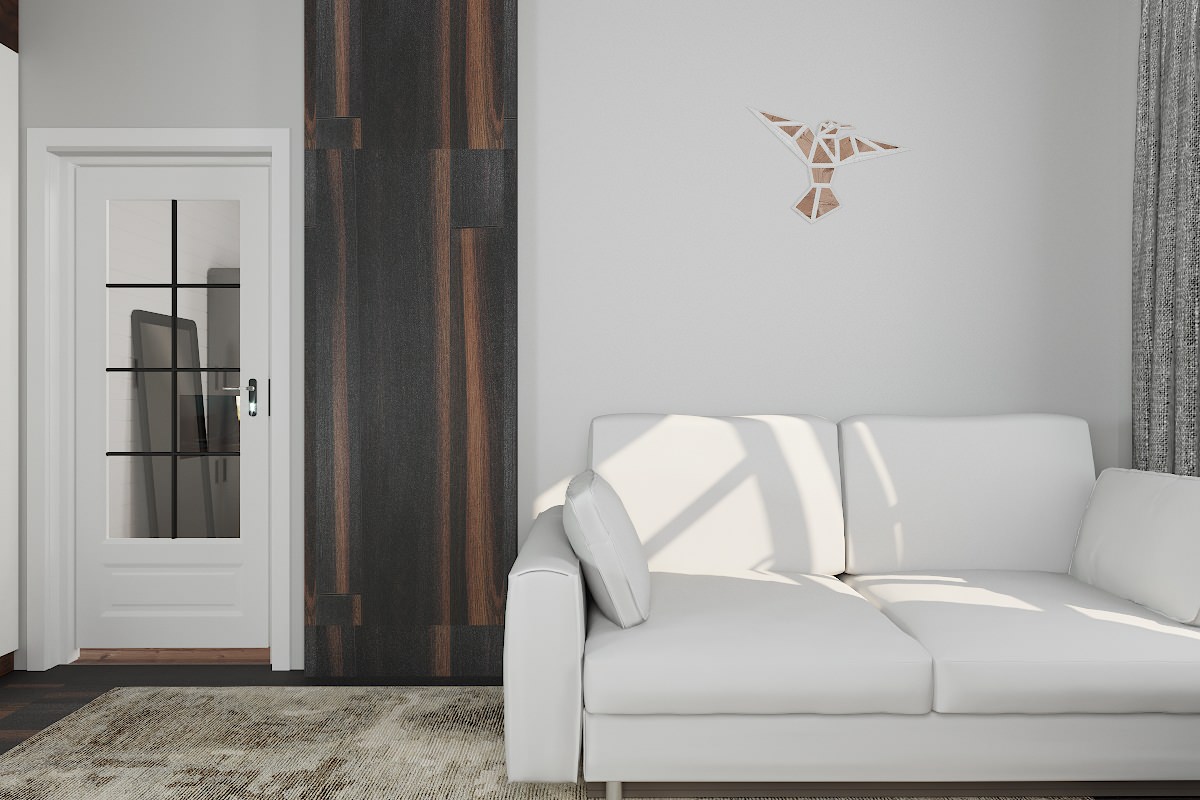 Загородный частный дом, с кухней, одной спальней, и верандой с огромными панорам