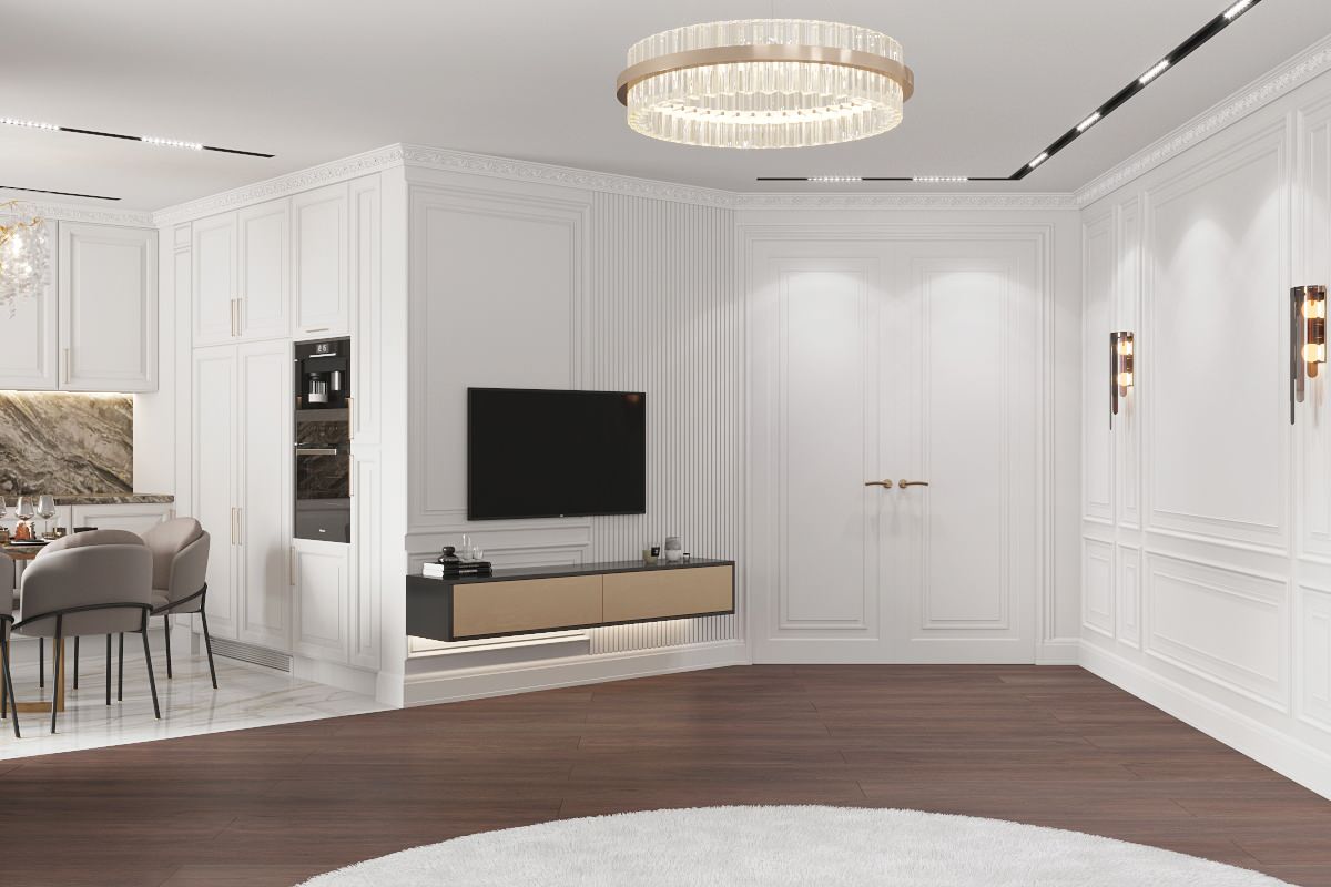 Проект квартиры 130 кв.м. 2021г.