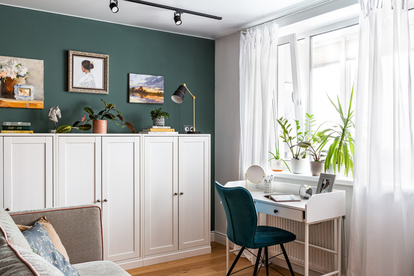 Houzz тур: Квартира в Петербурге, в которой много зелени