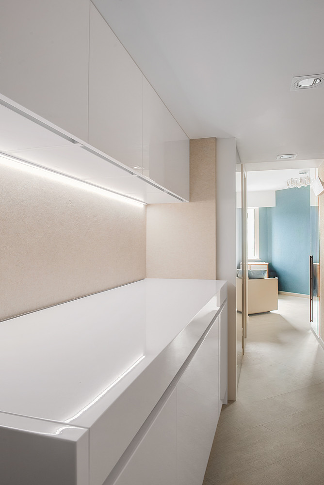 Проект недели: Проходная кухня в коридоре, которую легко спрятать