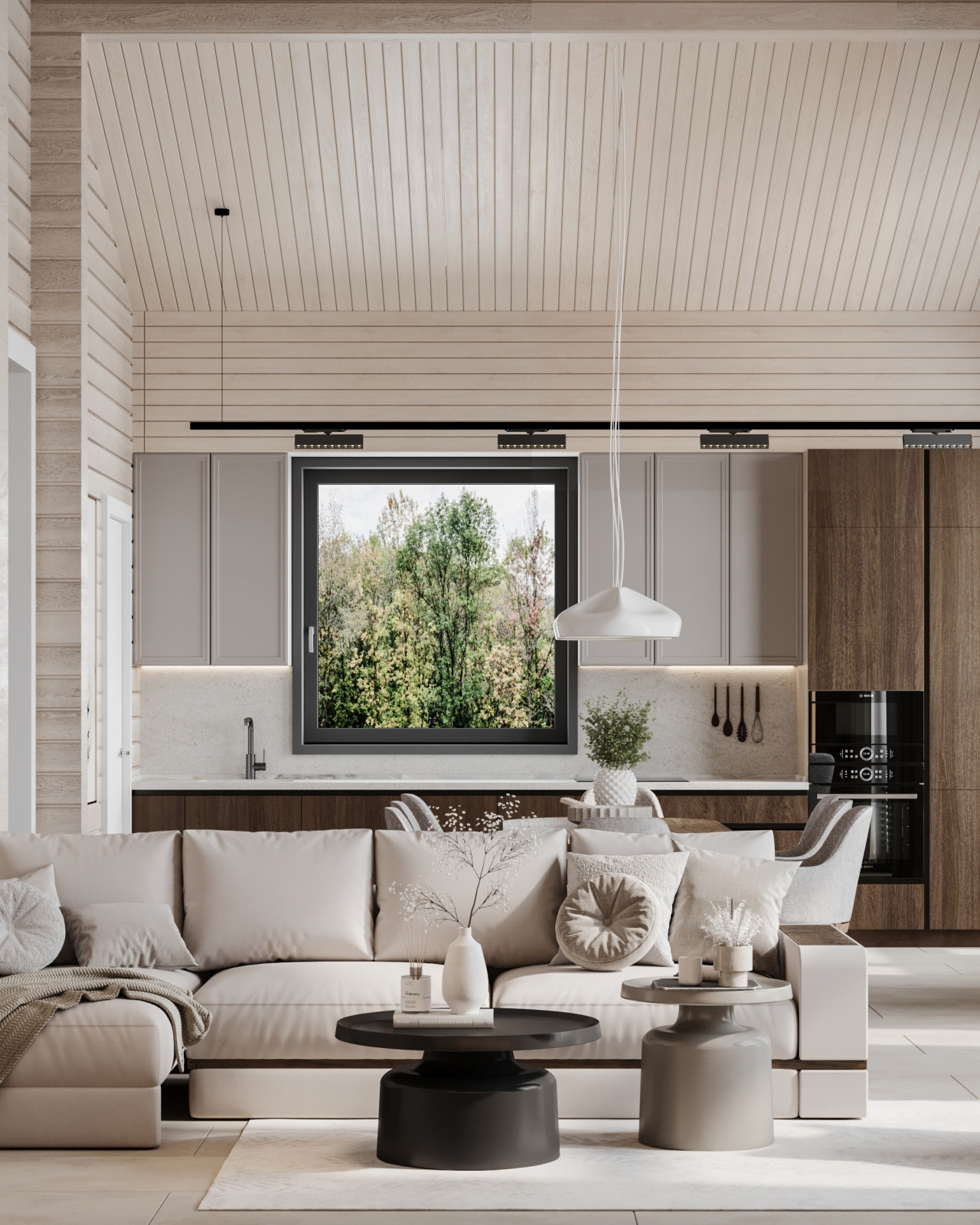 Дом из бруса в Новосибирске