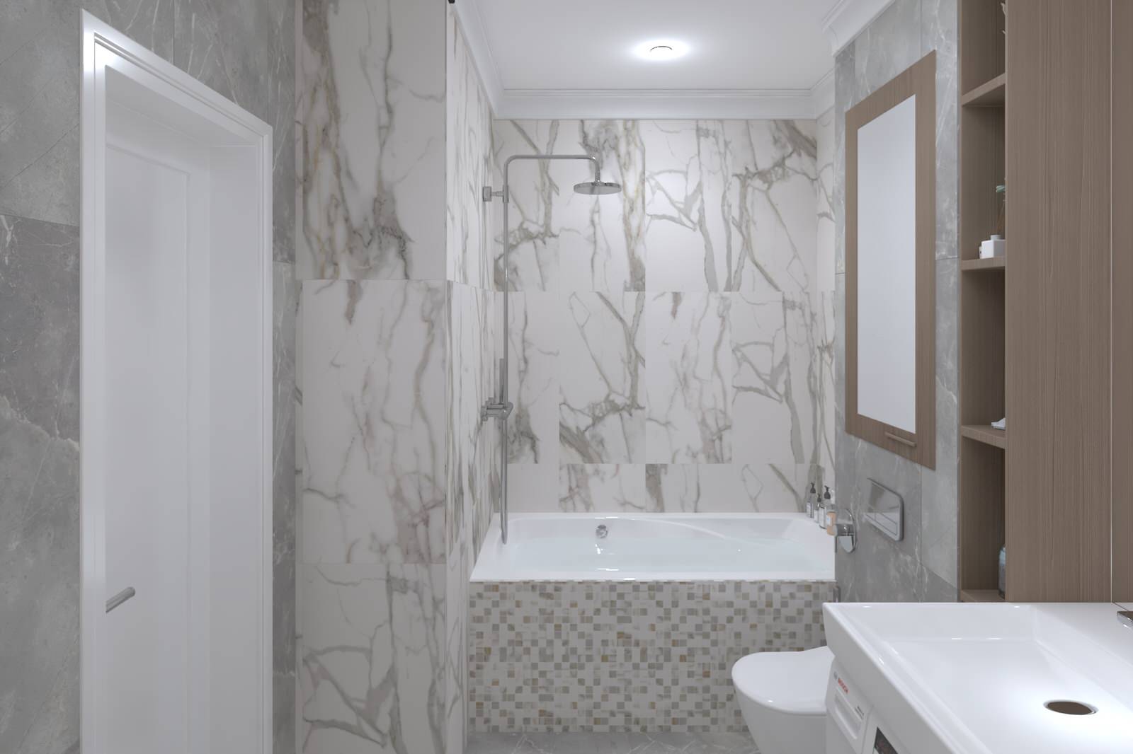 Обложка проекта: Дизайн санузлов в 3D