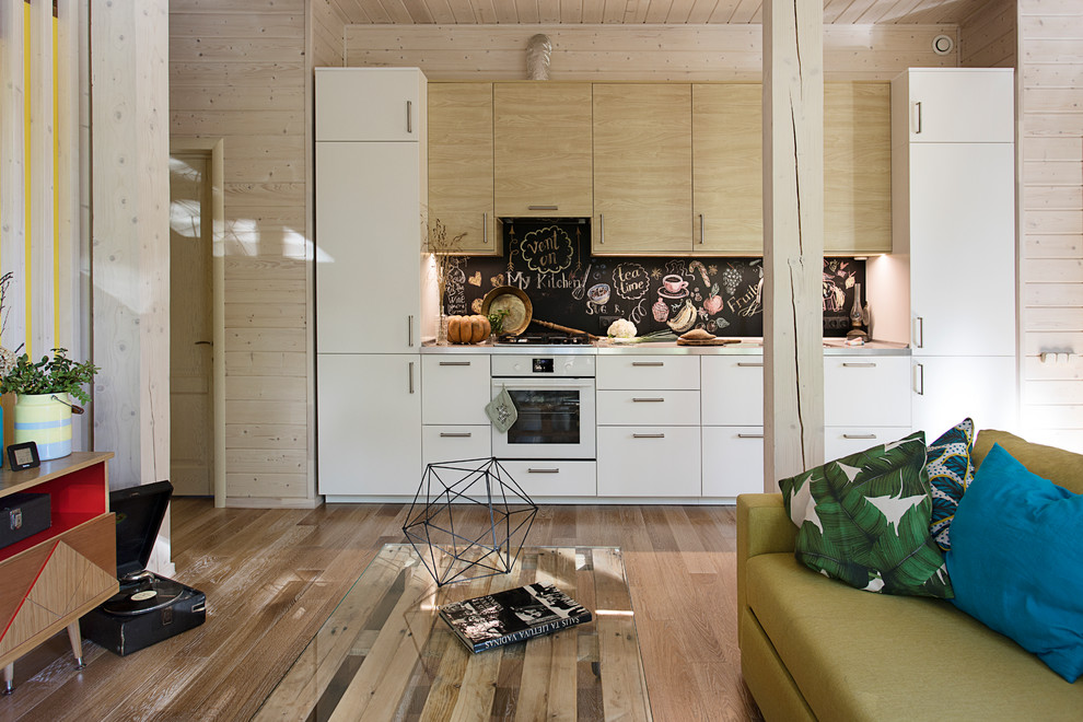 Houzz тур: Экодом в Подмосковье с мебелью из прошлого