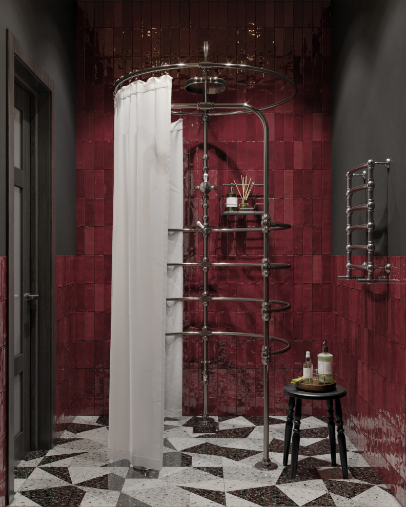 Спальня с библиотекой