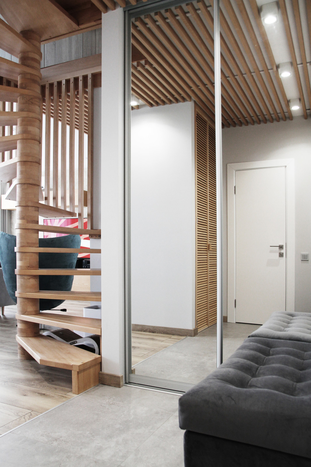 Реализация дизайн-проекта двухуровневой квартиры