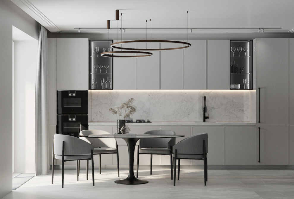 Обложка проекта: ЖК на Рождественской - 74 м2