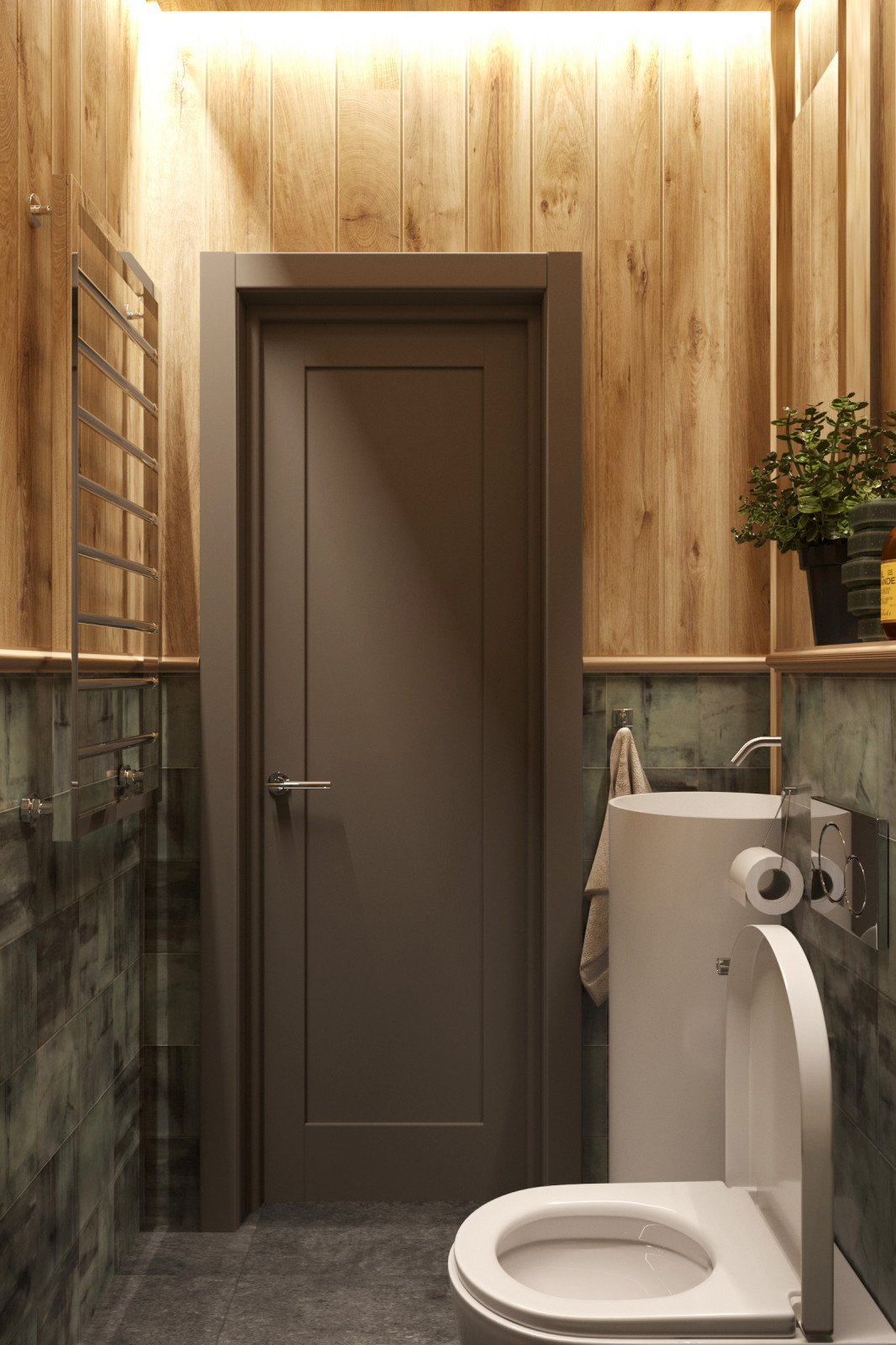 Большой, яркий дом для молодой семьи