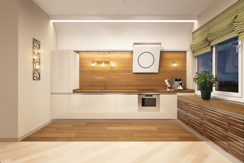 Обложка проекта: Кухня в частном доме