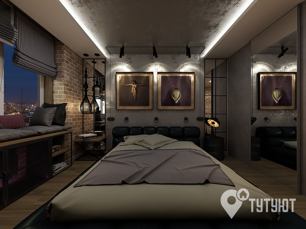 Ну очень атмосферная спальня