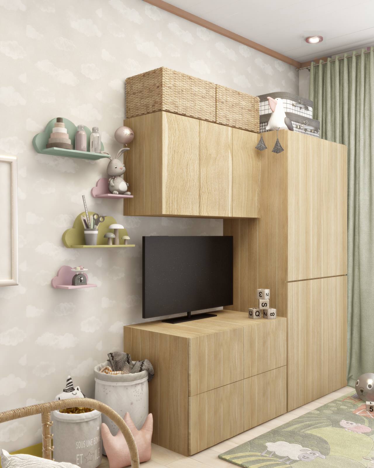 Дизайн-проект в эко стиле