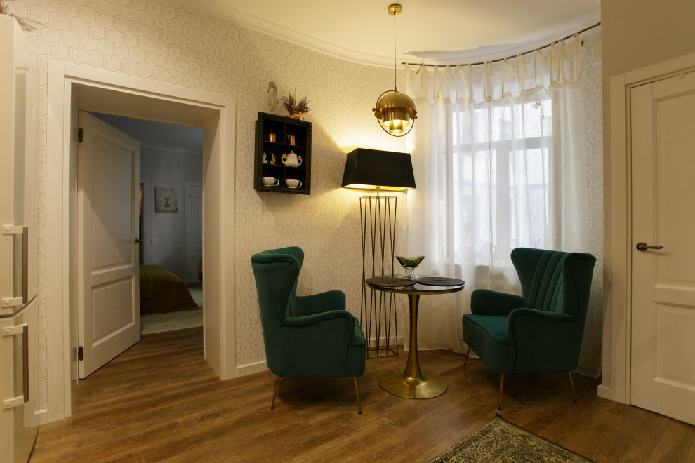 Маленькая квартира в стиле фьюжн в центре Санкт-Петербурга