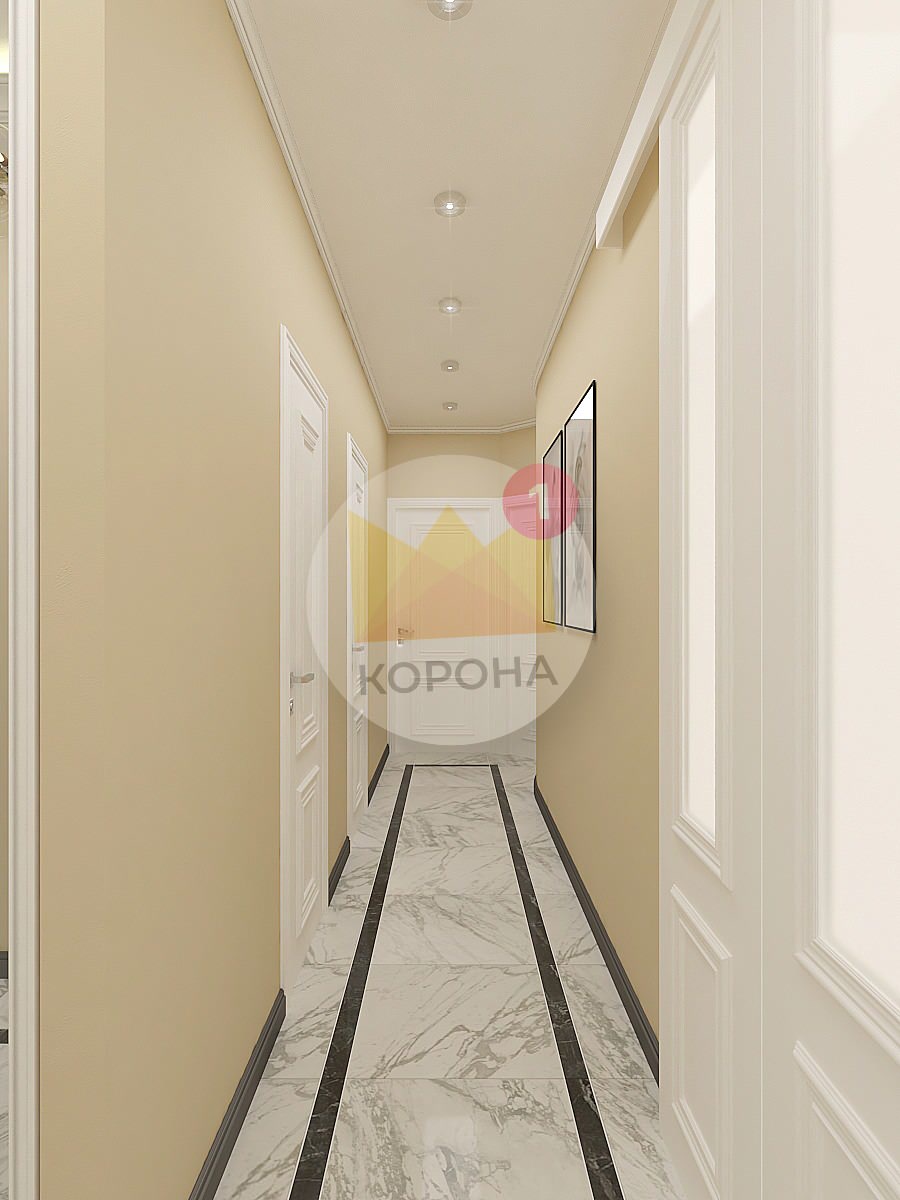 Дизайн-проект квартиры ЖК Солнечный Олимп