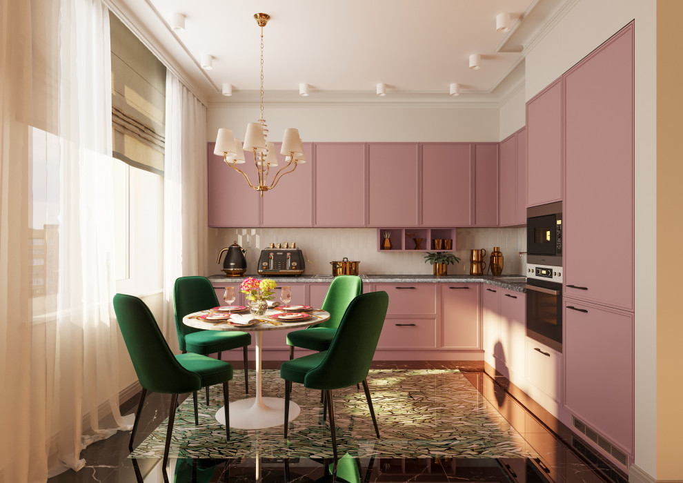 Дизайн четырёхкомнатной квартиры в ЖК Тушино-2018