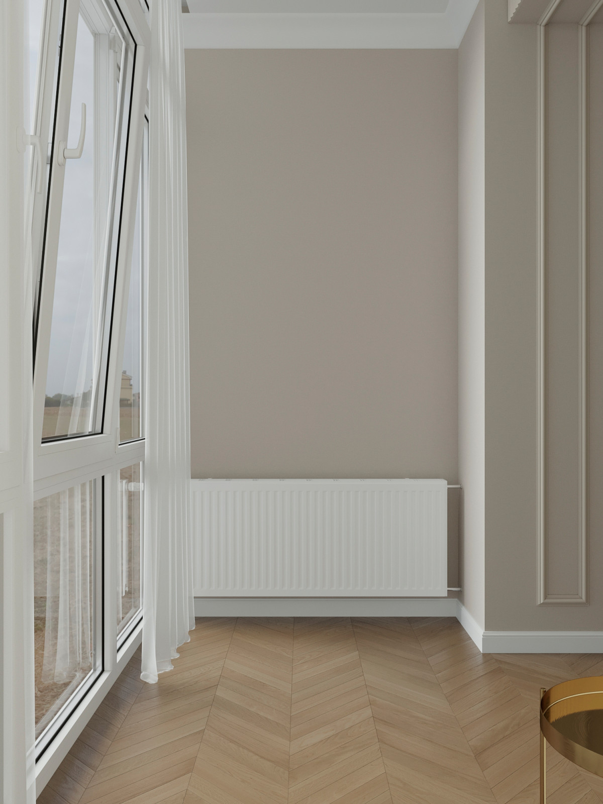 Дизайн проект однокомнатной квартиры в г.Оренбург, жк "Новая высота"