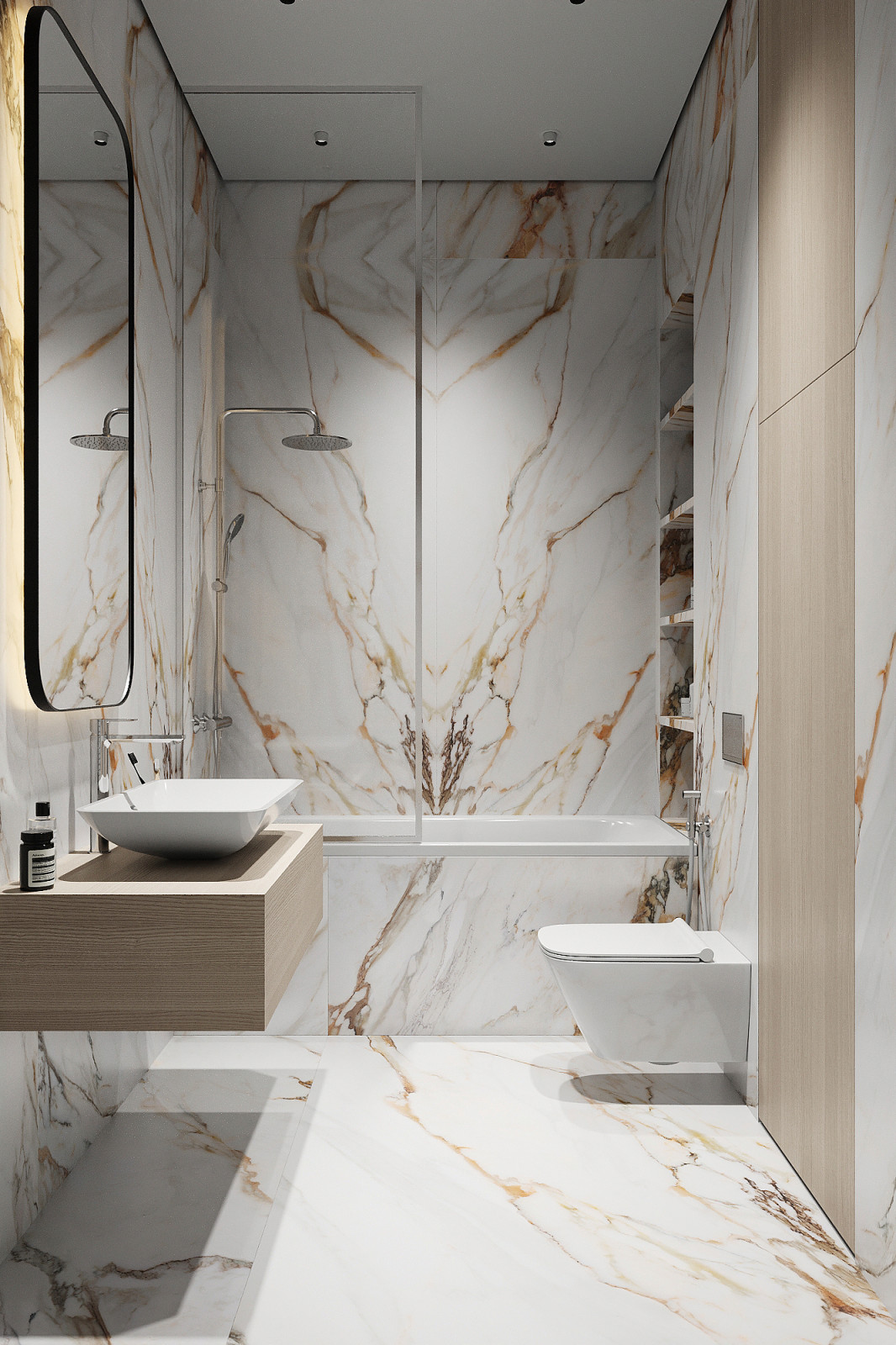 Дизайн интерьера квартиры в современном стиле в ЖК Сити Парк 2