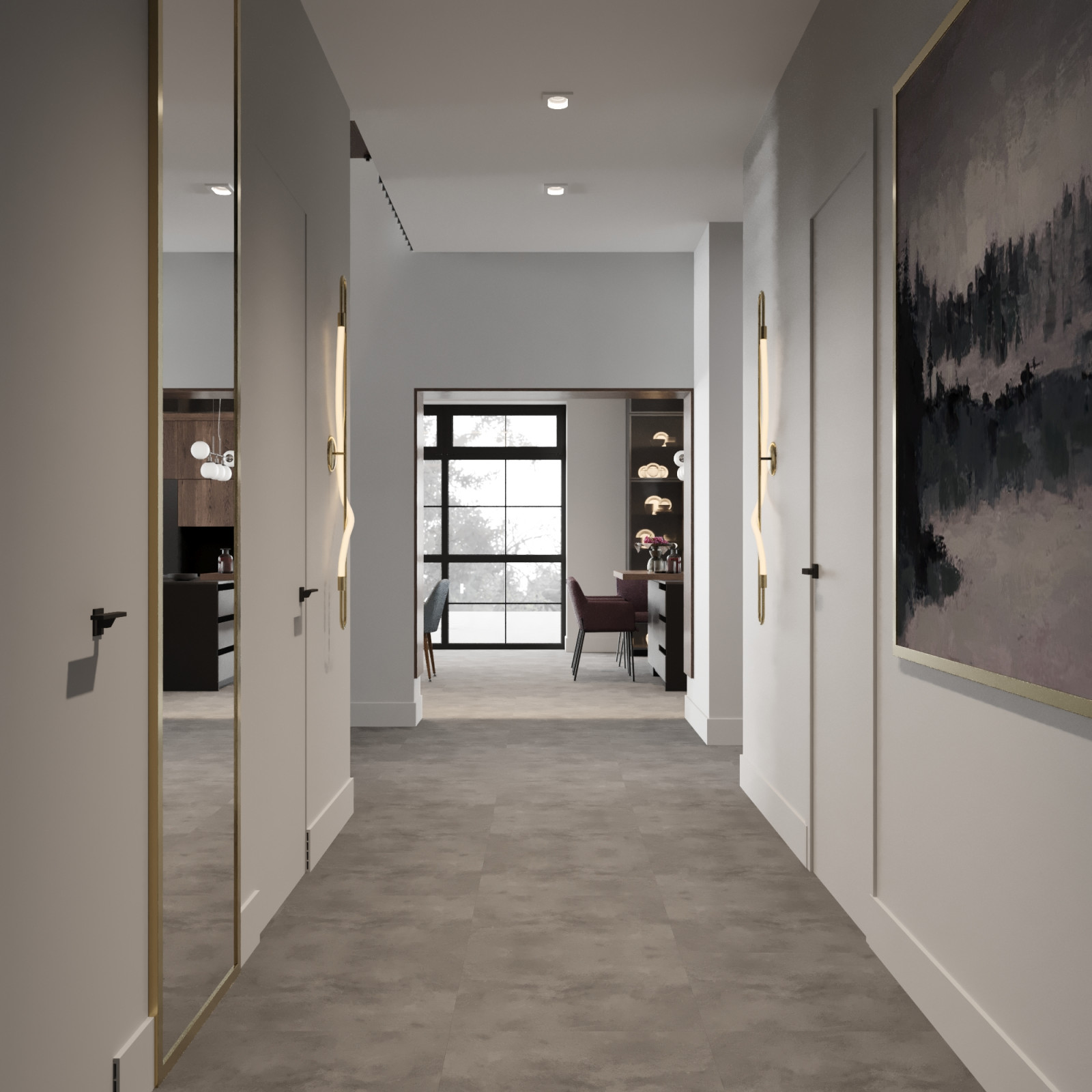 Дизайн-проект дома в загородном клубе "Серебряный остров"