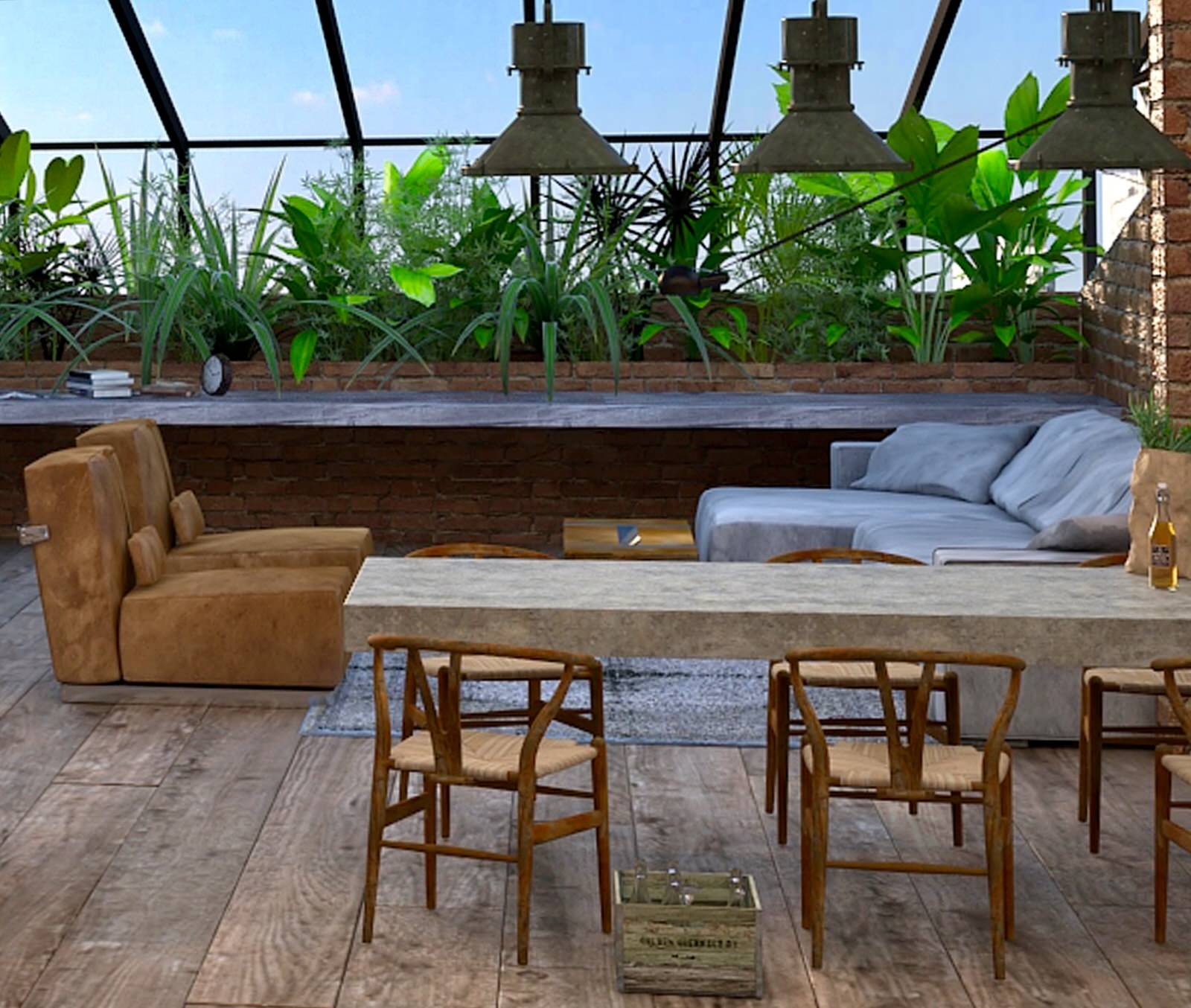 Пентхаус на мансардном этаже