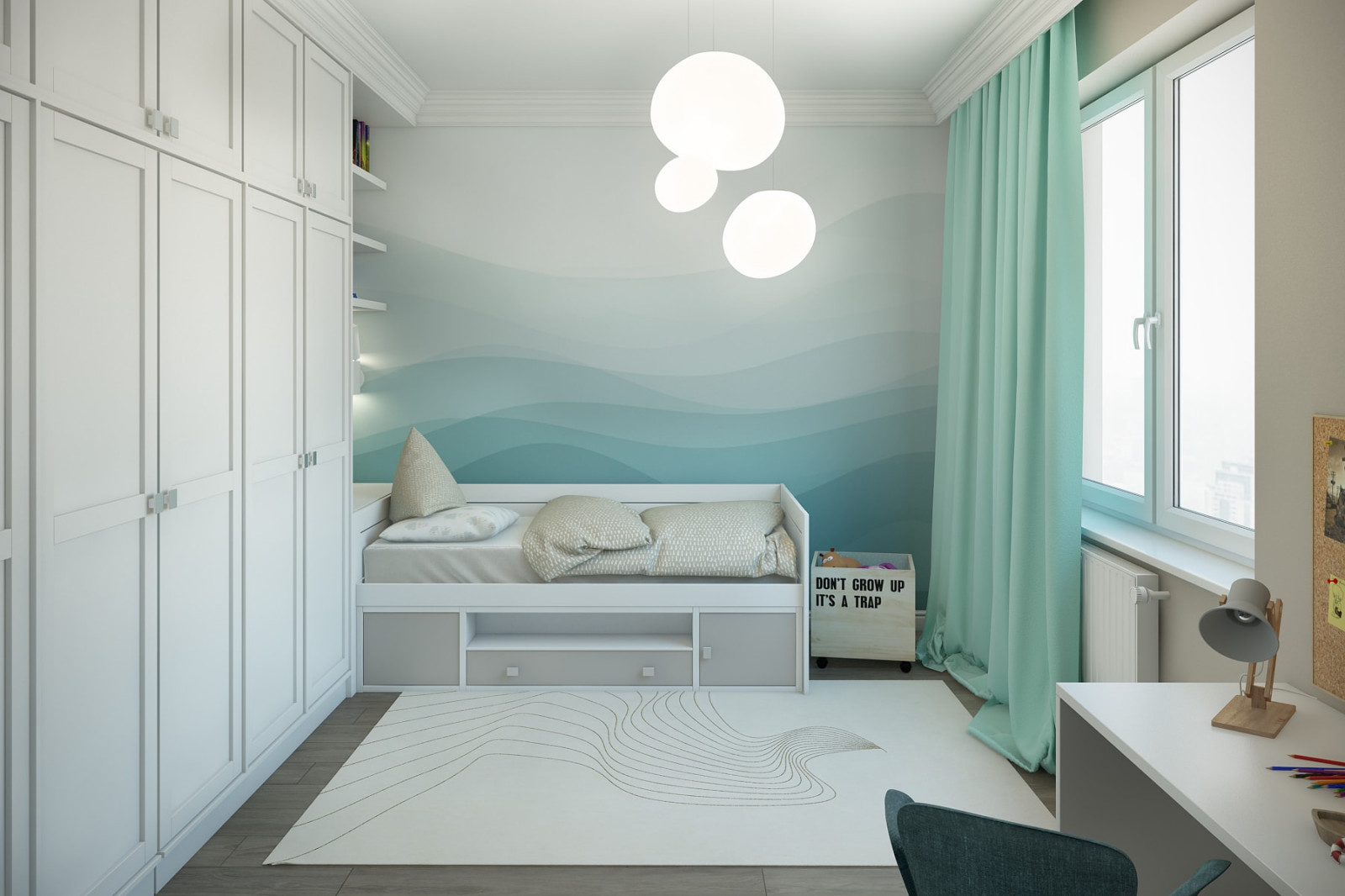 ЖК Метрополия,  3 комнаты, 110 м²
