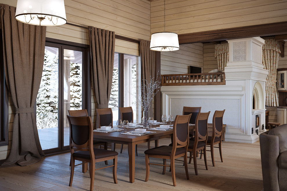 Сруб из клееного бруса