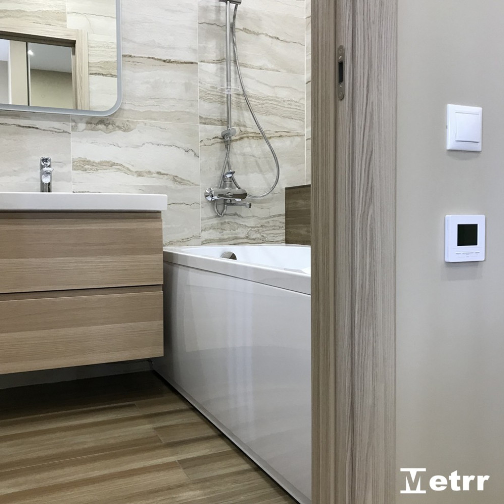 Ремонт двухкомнатной квартиры S=65m2 под ключ \\\\\\ ЖК Олимпия парк