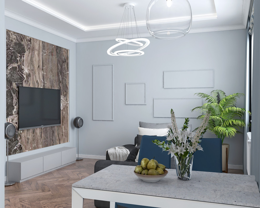 Лаконичный интерьер в Подмосковье