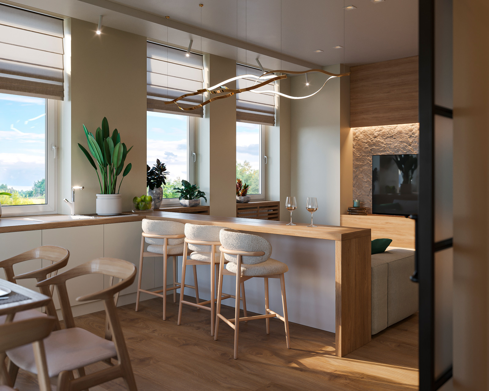 Таунхаус для художницы