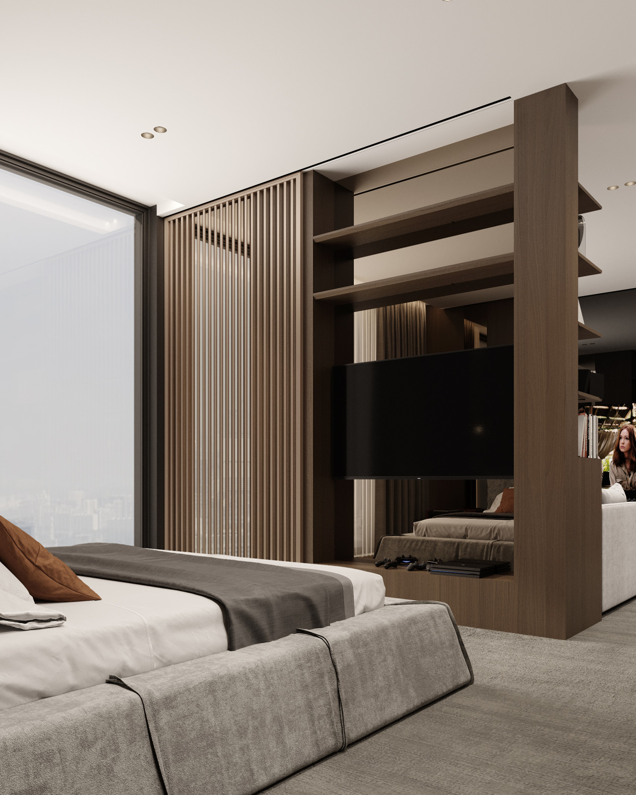 Апартаменты в башне Capital Towers