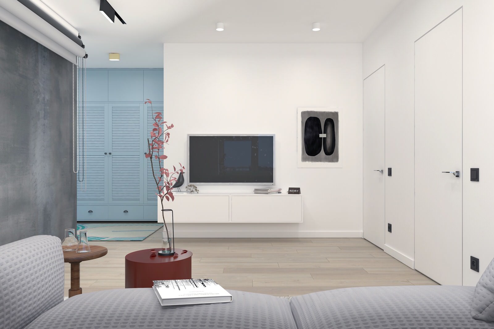 Квартира для пары фотографов в ЖК "Галактика"