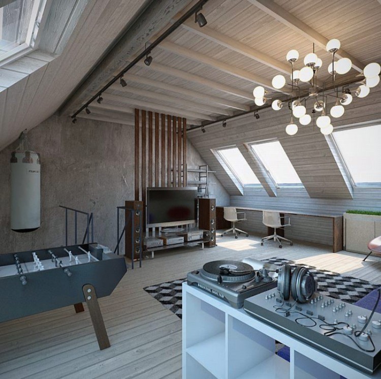 Проект двухуровневой квартиры  в ЖК  "Шаляпинская усадьба"