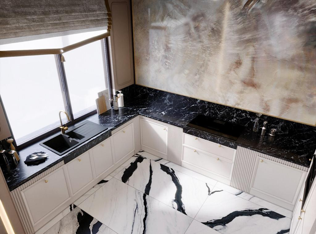 Частный интерьер таунхаус