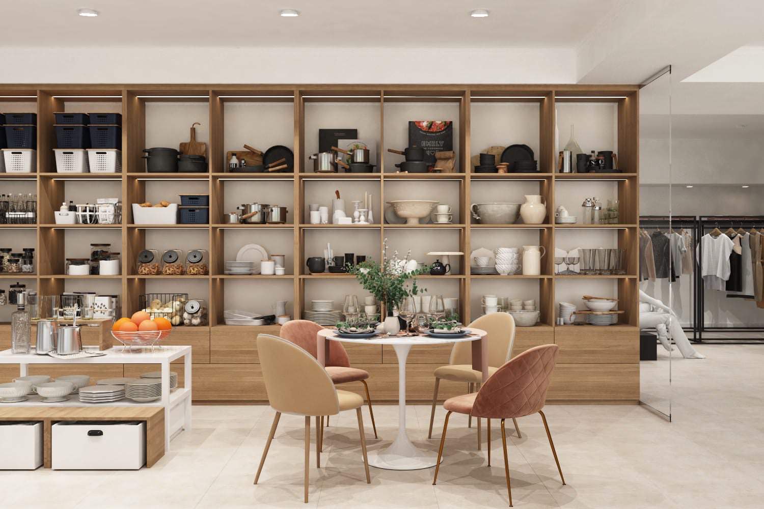 Дизайн-проект магазина домашнего текстиля в Липецке