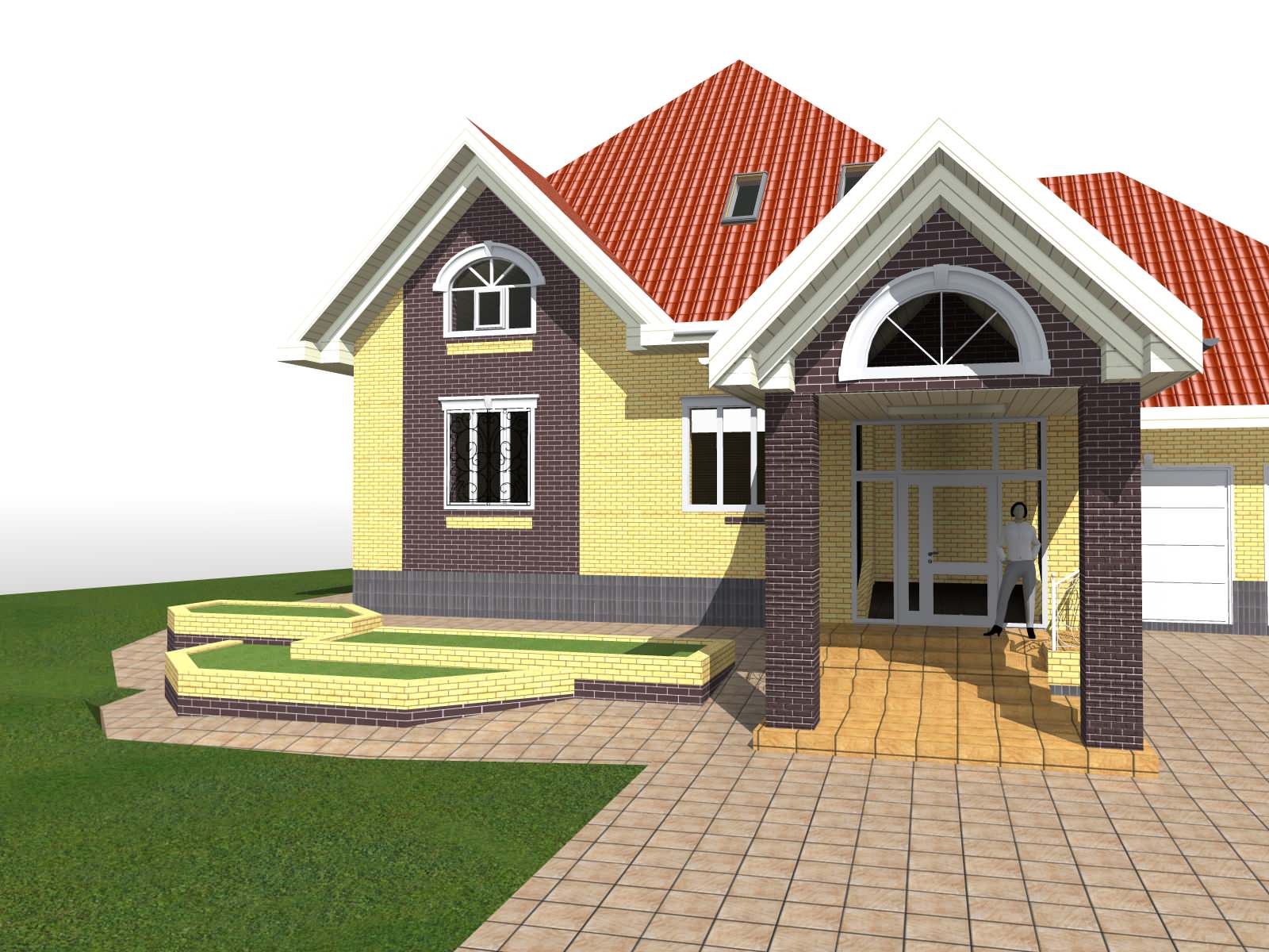 Пристрой крыльца к существующему дому