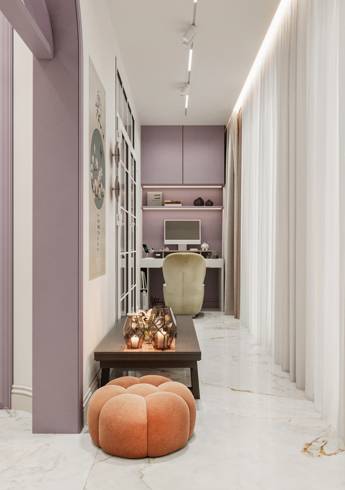 Жилой комплекс бизнес-класса "Морская набережная" 110 кв.м. Проект 2024г.