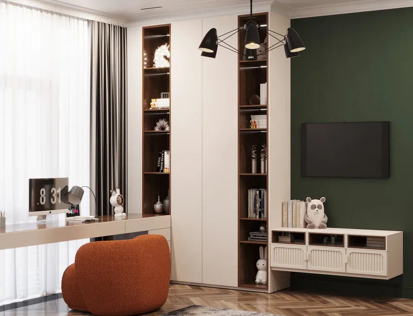 Квартира бизнес класса 75м² в стиле неоклассика