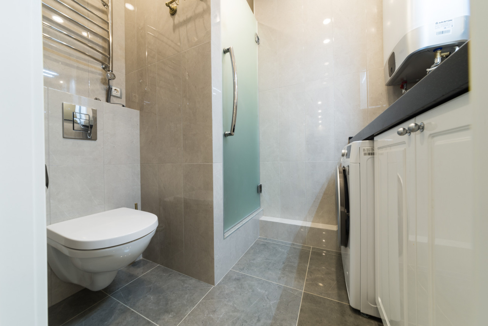 Ванная комната с душем