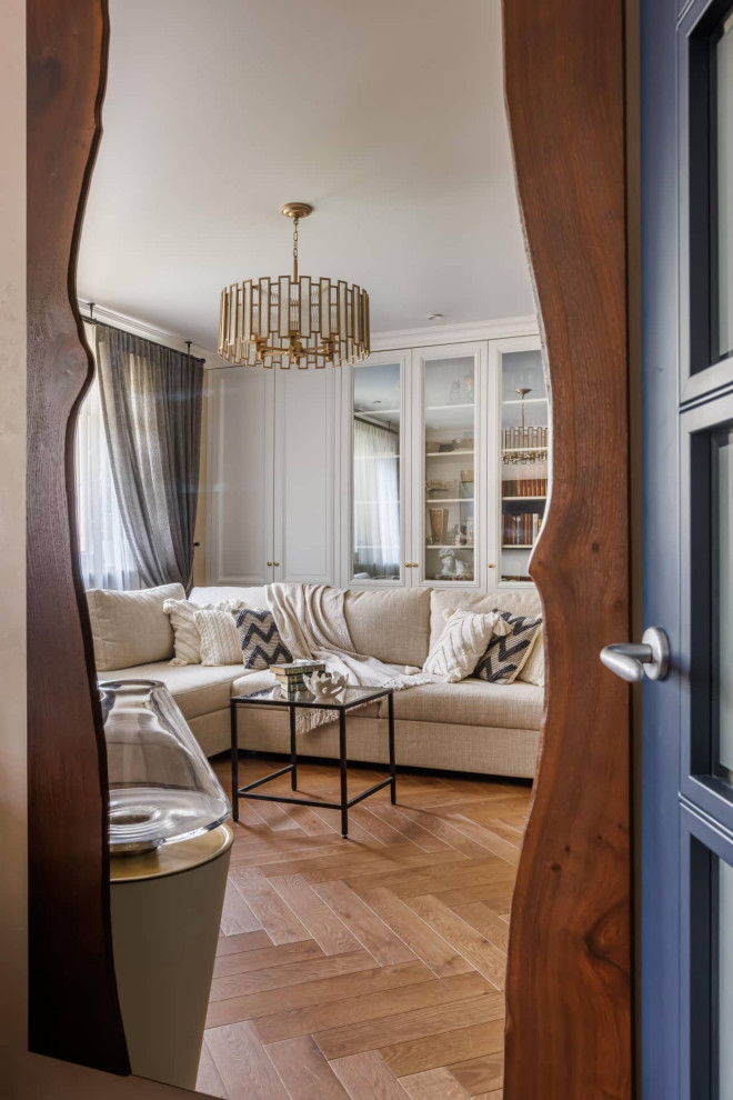 Дизайн и ремонт квартиры в КП «Новогорск» — Единство противоположностей