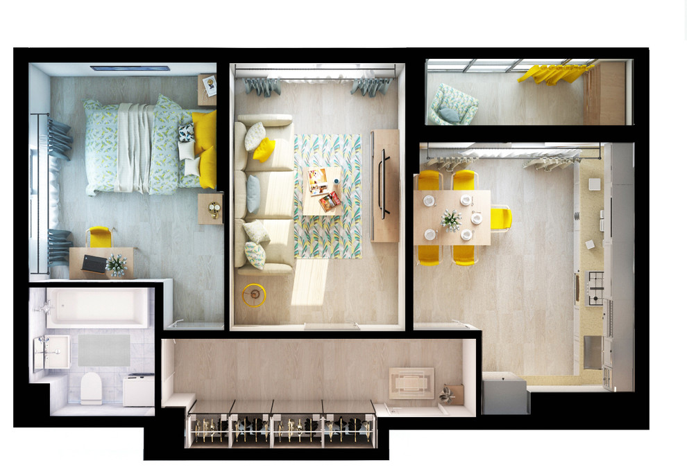 3d планировки квартир