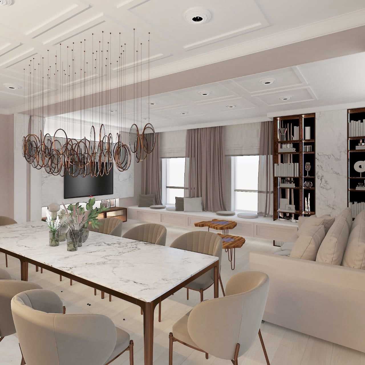 проект 3-х комнатной квартиры, жк "Особняк". г. Ижевск