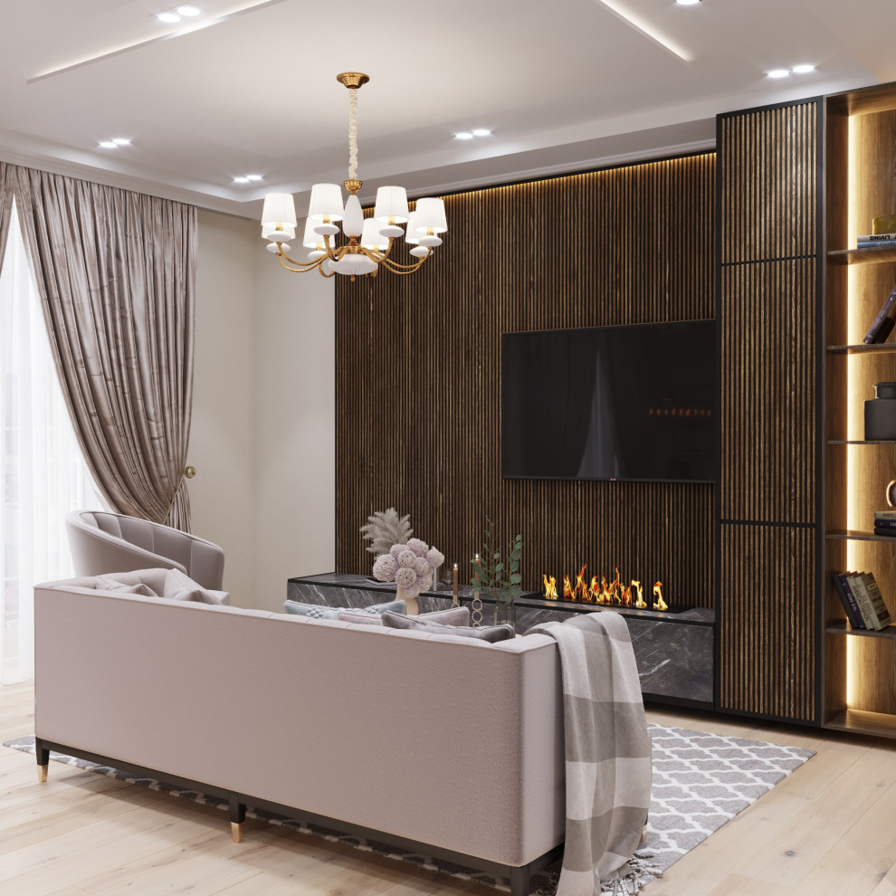 Дизайн квартиры, неоклассика